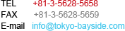 TEL +81-3-5628-5658 